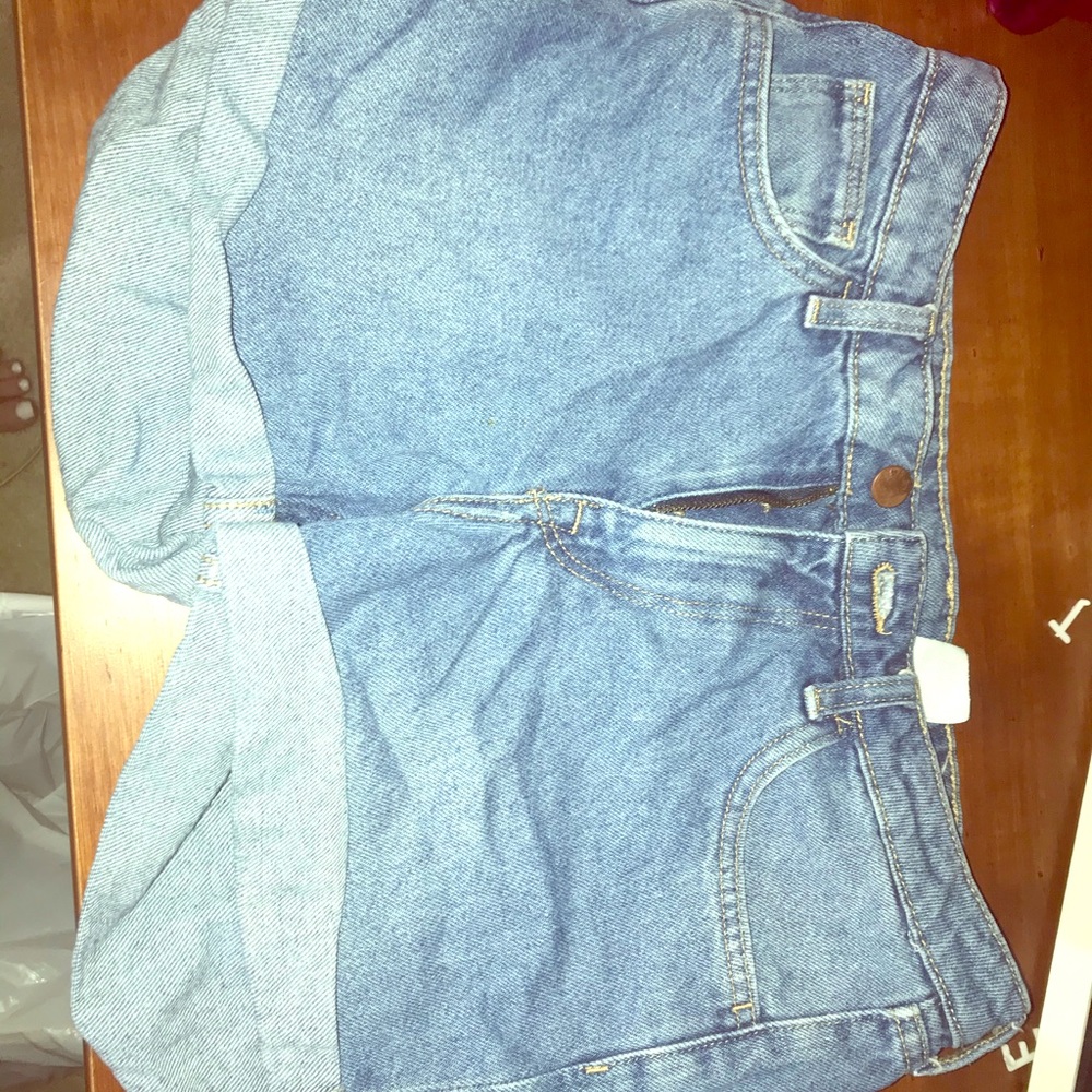 H&M denim shorts
